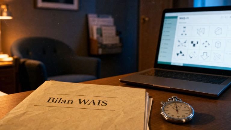 Test wais gratuit pour un bilan de QI