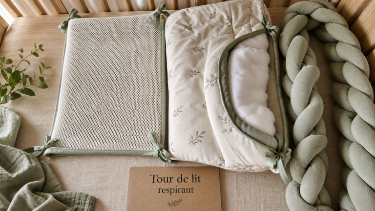 Tour de lit respirant : ce que disent vraiment les pédiatres sur la sécurité de votre bébé Tour de lit respirant : avis pédiatre sur la sécurité du bébé