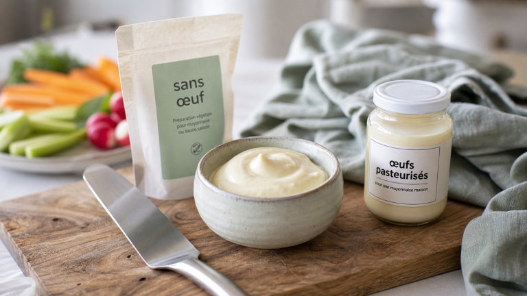 Mayonnaise maison enceinte : l’œuf cru à éviter, les alternatives à garder Mayonnaise maison enceinte : éviter l’œuf cru et choisir une alternative sûre