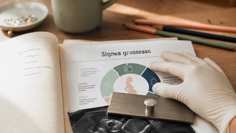 Signes grossesse fille : ventre rond, nausées, rythme cardiaque