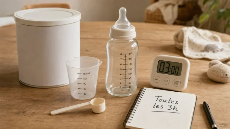 Biberon toutes les 3 heures : jusqu’à quel âge l’espacer, selon l’âge, le poids et la faim ? Biberon toutes les 3h jusqu'à quel age