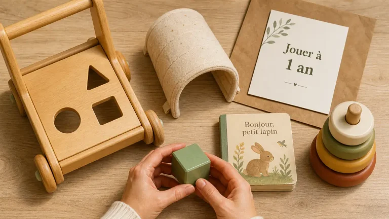 À 1 an, quel cadeau offrir pour l’éveil, la motricité et la sécurité ? Cadeau anniversaire bebe 1 an : jouets éveil motricité et sécurité