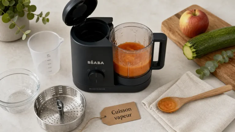 Vapeur, capacité, entretien : choisir un robot pour cuisine bébé sans payer les options inutiles Robot pour cuisine bebe en cuisson vapeur