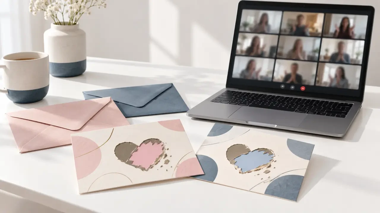 Annonce sexe bébé à distance avec des cartes à gratter et une visioconférence