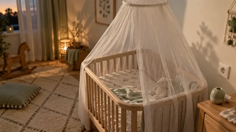 Prise anti moustique bébé : diffuseur retiré, moustiquaire pour protéger sans produit